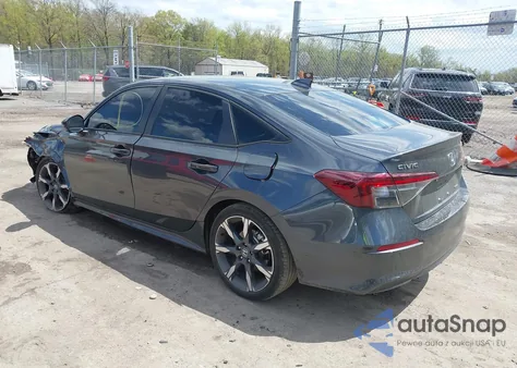 2025 Honda Civic Hybrid Sport/Sport Touring from USA, damaged, VIN 2HGFE4F84SH302357